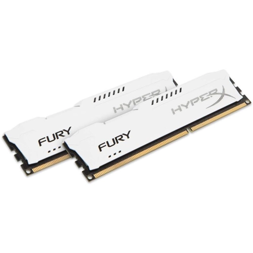 Kingston HyperX FURY 8GB (2x4GB) DDR3 1866MHz HX318C10FWK2/8 Fehér Memória