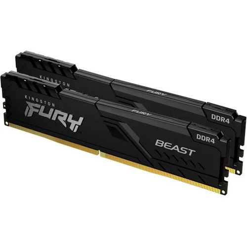 Kingston FURY Beast Memória, 32GB (2X16GB)  DDR4, 3000MHz CL15, (KF430C15BB1K4/64) Dual Channel Kit 
